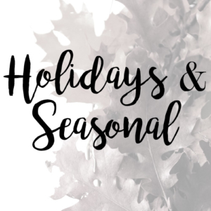 Create Pray Love | Holidays & Seasonal
