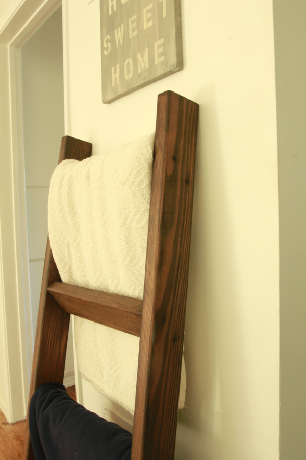 How to Make a Rustic DIY Quilt Ladder for Only 15 Create Pray Love