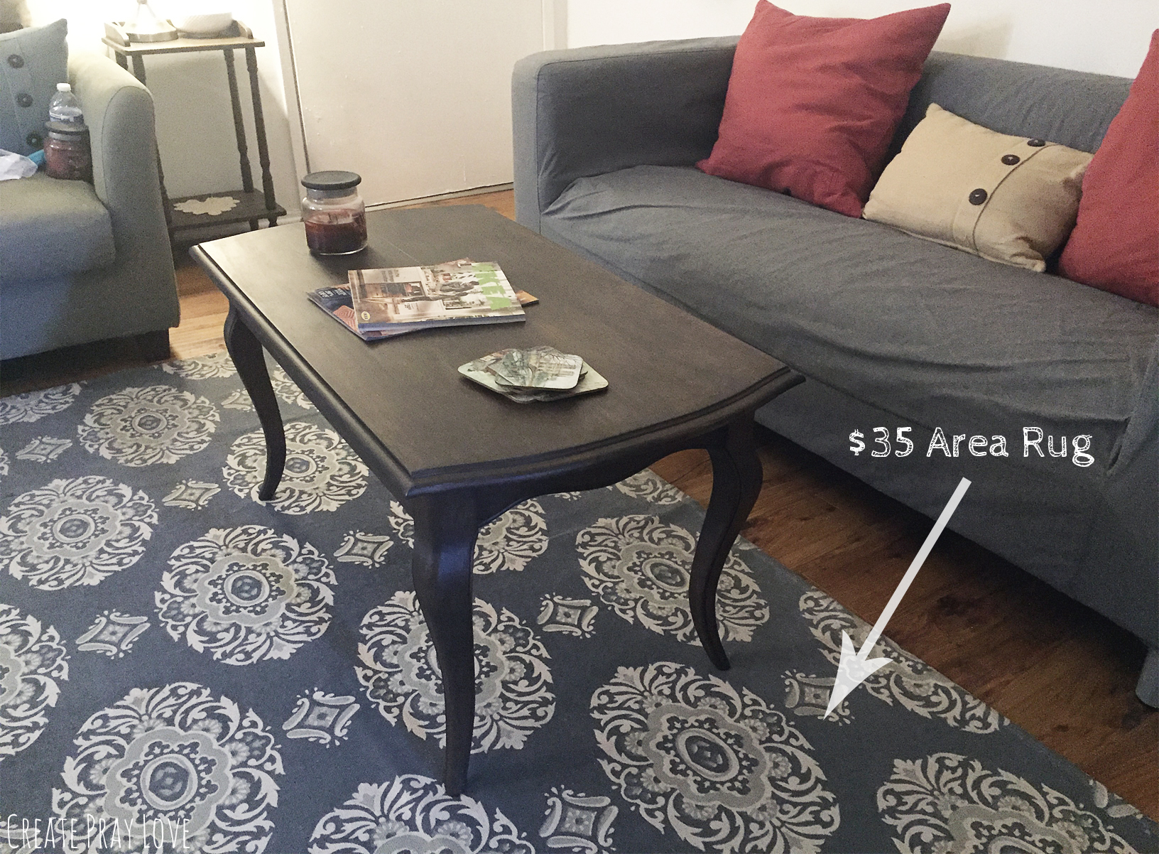 Create Pray Love | The One Trick to Finding Cheaper Area Rugs- so crazy!