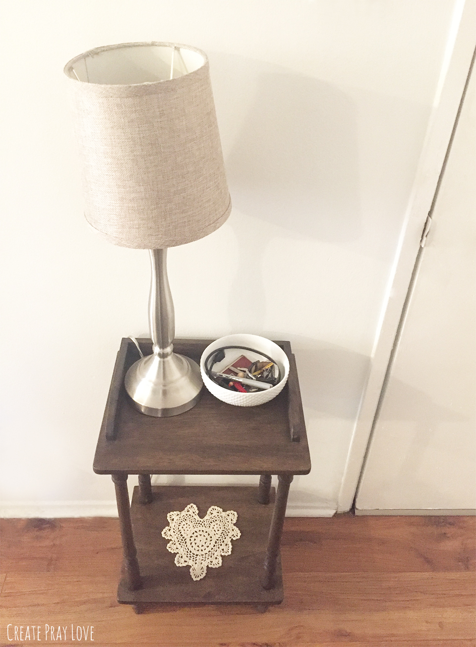 Create Pray Love | DIY Entry Stand