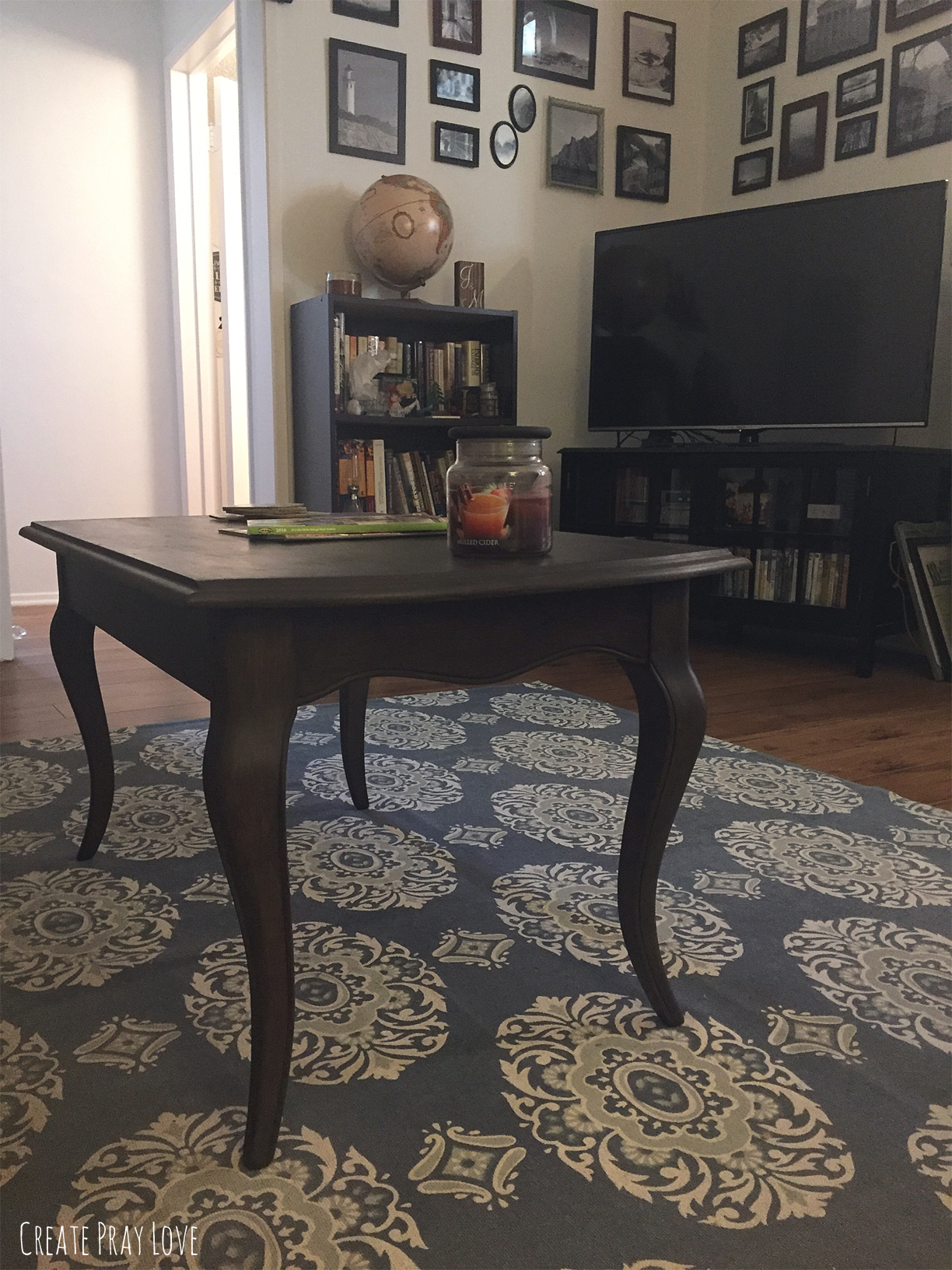 Create Pray Love | Rustic Coffee Table Makeover