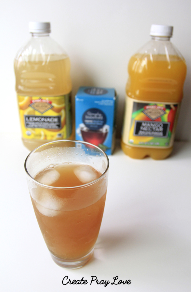 Organic Mango Black Tea Lemonade Recipe