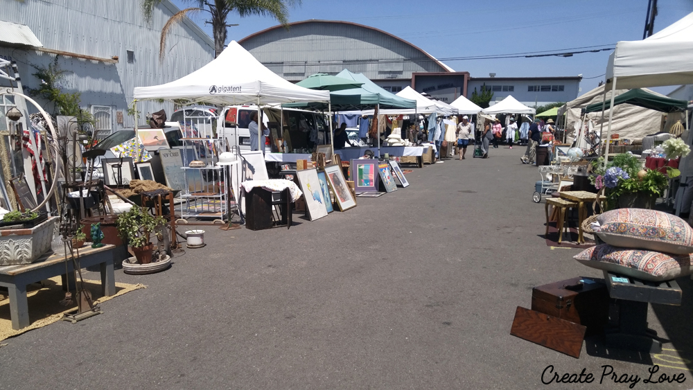 Create Pray Love | A Day at the Santa Monica Airport Antique Market