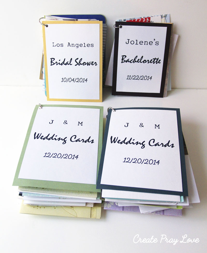 Create Pray Love | DIY Card Book