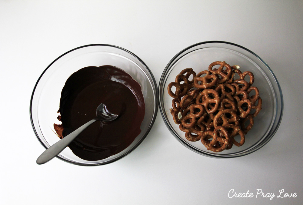 Organic and Fair Trade Chocolate Covered Pretzels