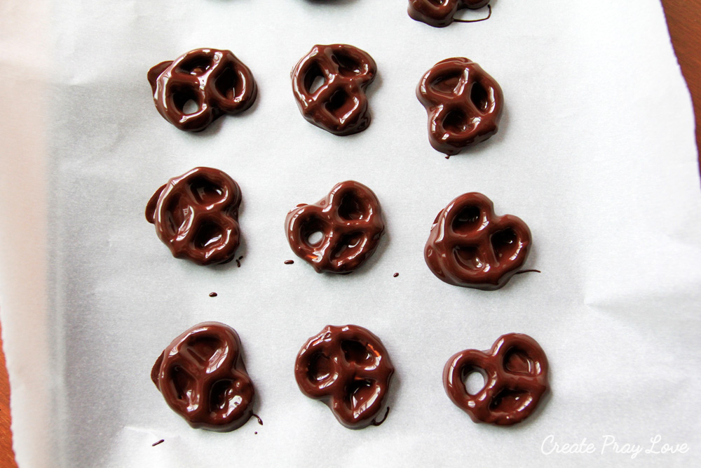 Organic and Fair Trade Chocolate Covered Pretzels