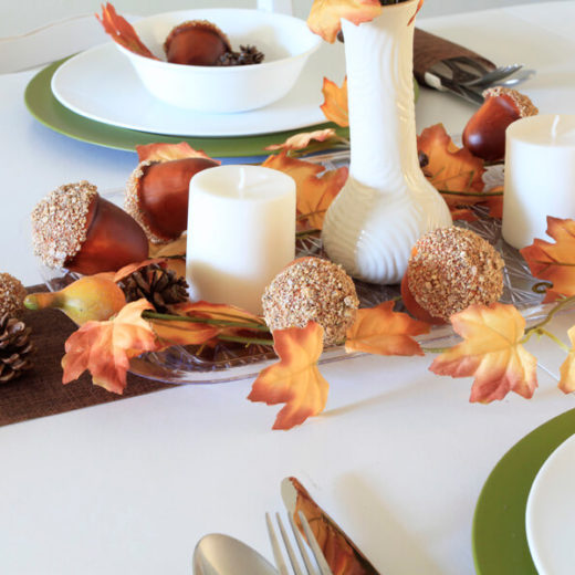 Dollar Store Thanksgiving Tablescape