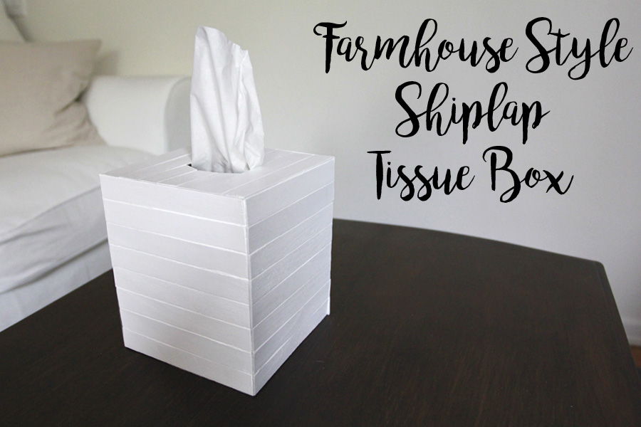Tissue box - DIY TUTORIAL + Scrapbooking deco 