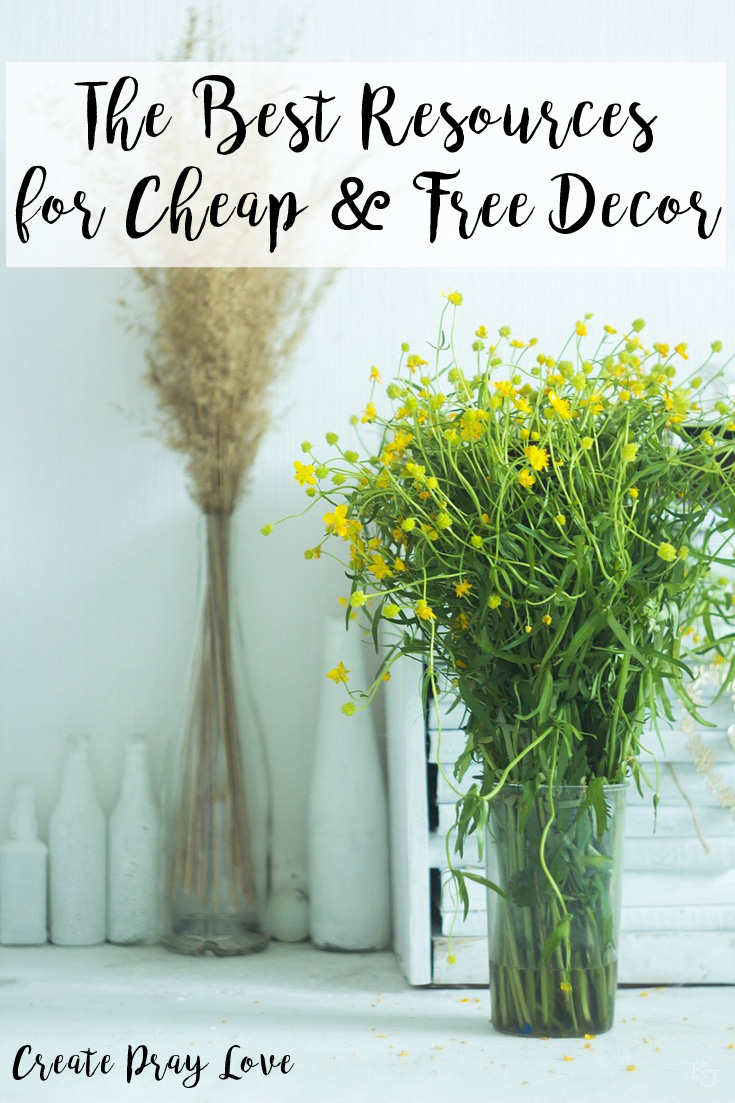 The Best Resources for Cheap & Free Decor