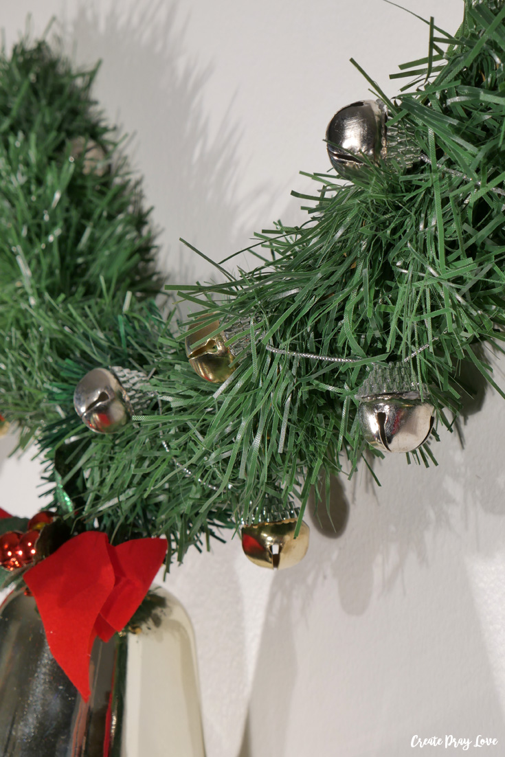 DIY Dollar Tree Christmas Garland