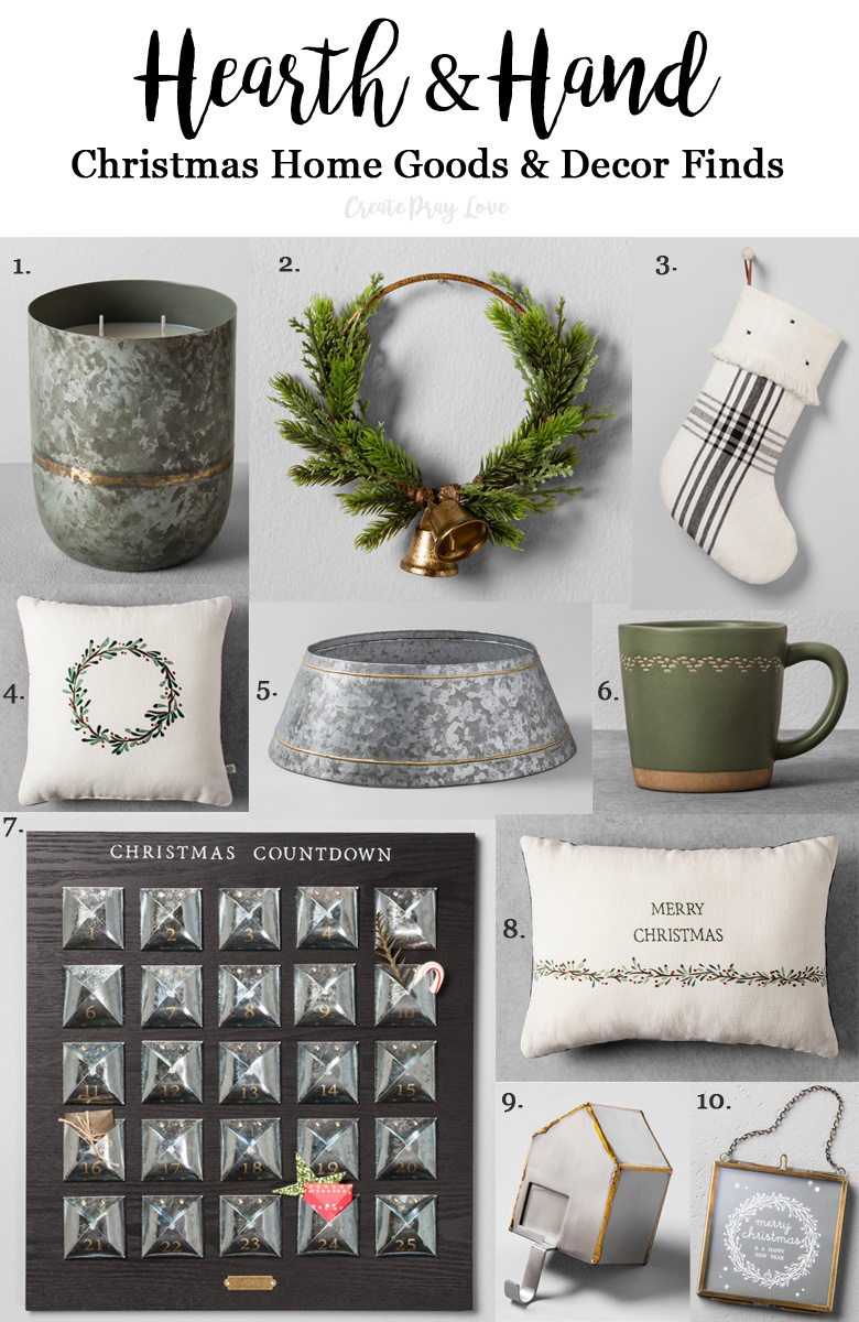 Hearth and Hand Holiday Favorites 2017 | Christmas Home Goods & Decor