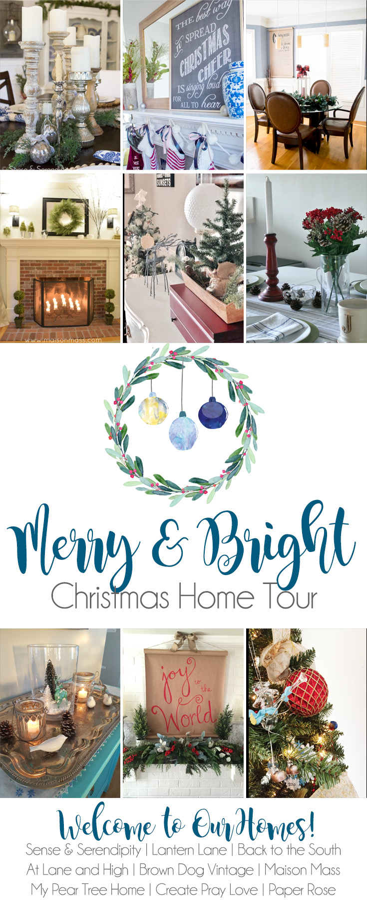 Merry and Bright Christmas Home Tour