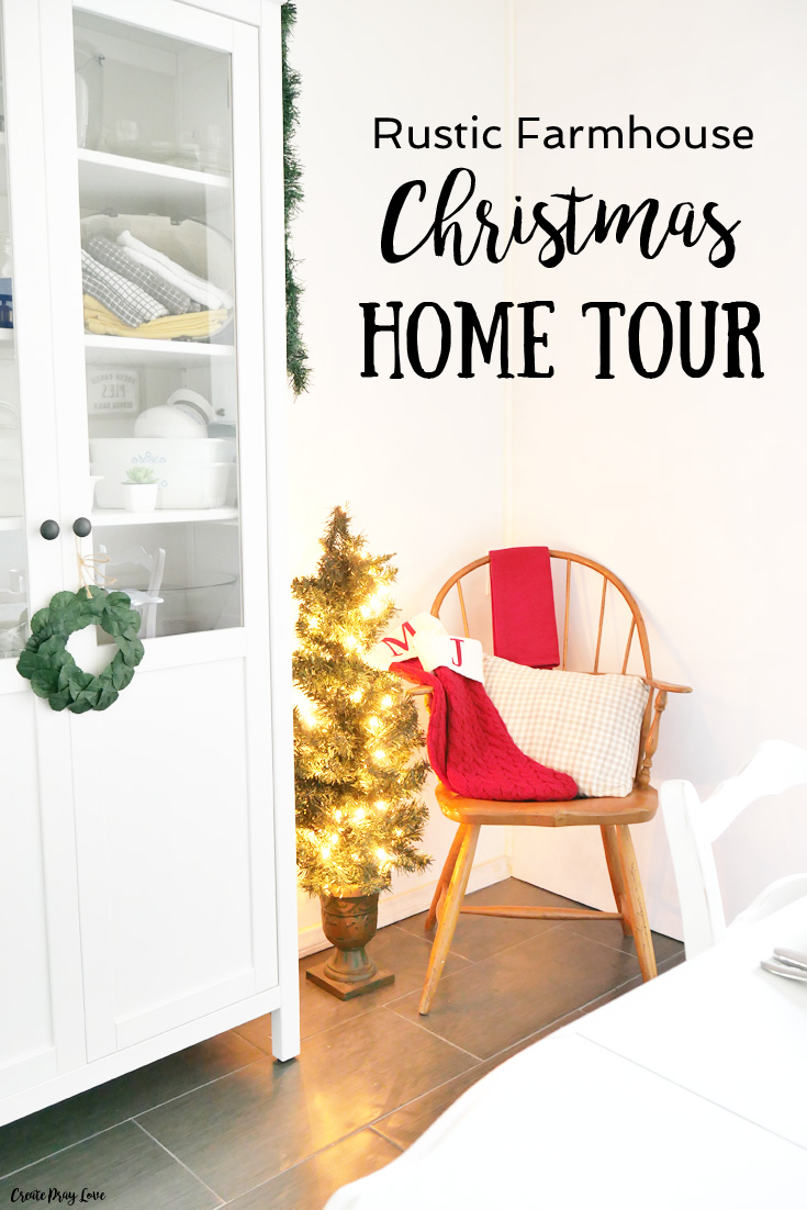 Rustic Farmhouse Christmas Home Tour
